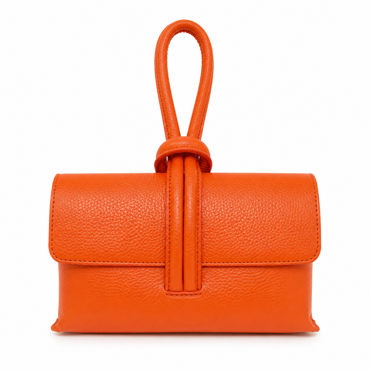 Genuine Italian Leather Wristlet Bag
