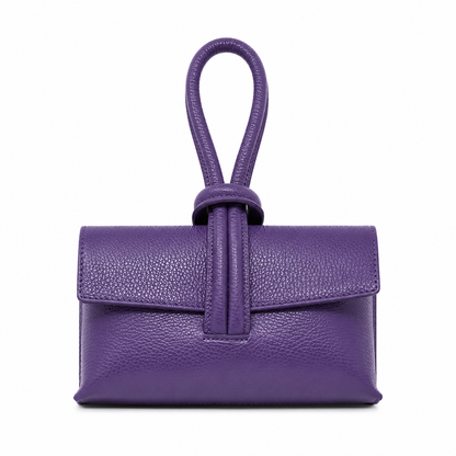 Genuine Italian Leather Wristlet Bag