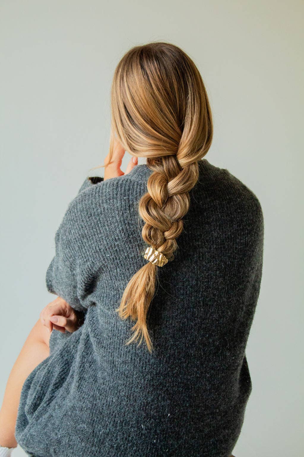 Crinkled Ponytail Cuff