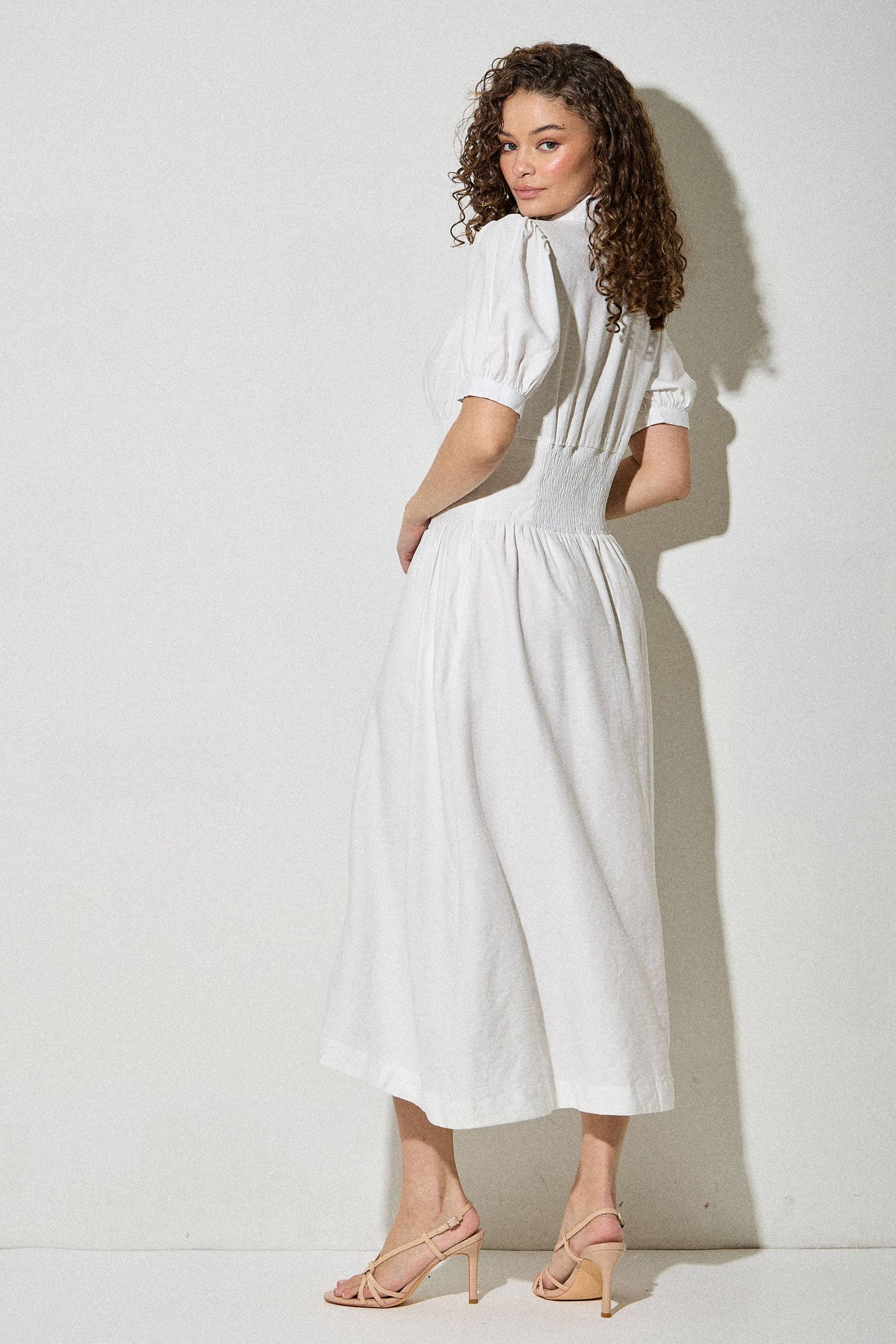 Skylar Rose - Button Down Midi Dress