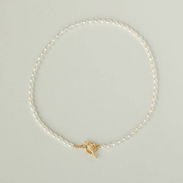 Timeless Pearl Bead Necklace