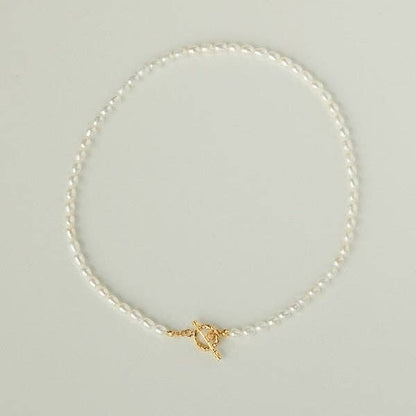 Timeless Pearl Bead Necklace