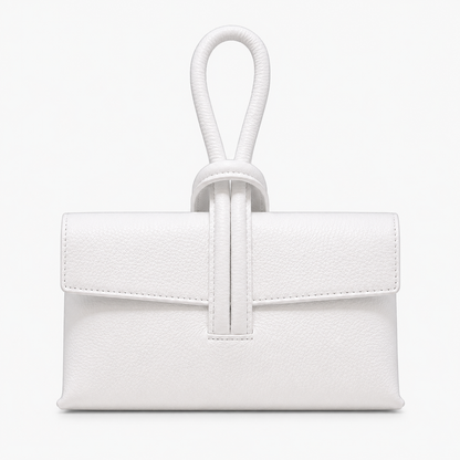 Genuine Italian Leather Wristlet Bag