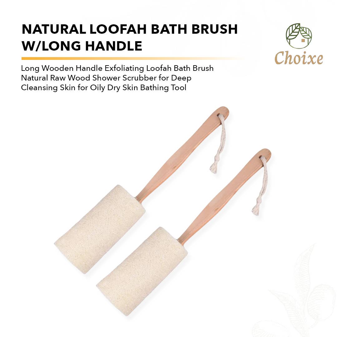 Choixe - Natural Loofah Bath Brush