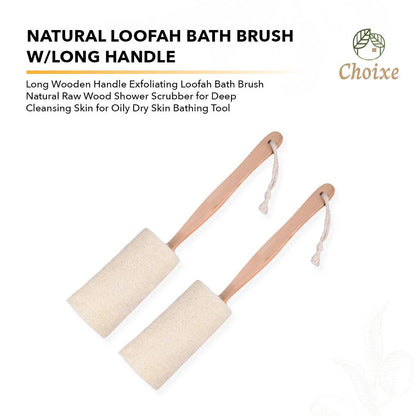 Choixe - Natural Loofah Bath Brush