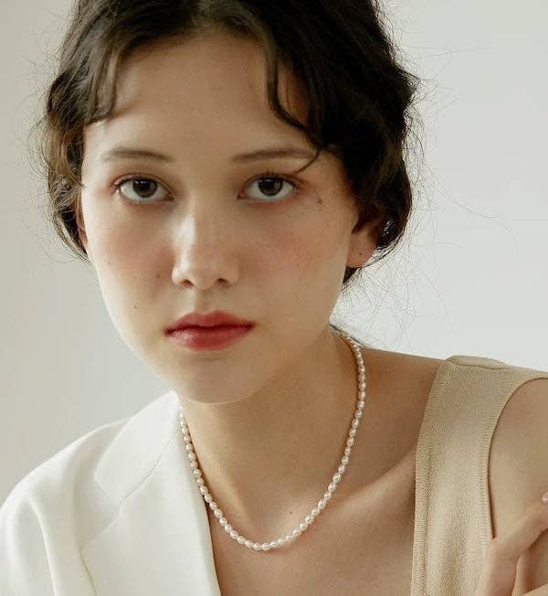 Timeless Pearl Bead Necklace