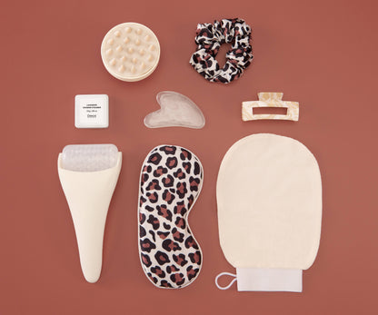 Pinch Provisions - Super Spa Set | Leopard, Self-Care, Mother's Day