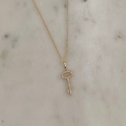 Key Charm Pendant