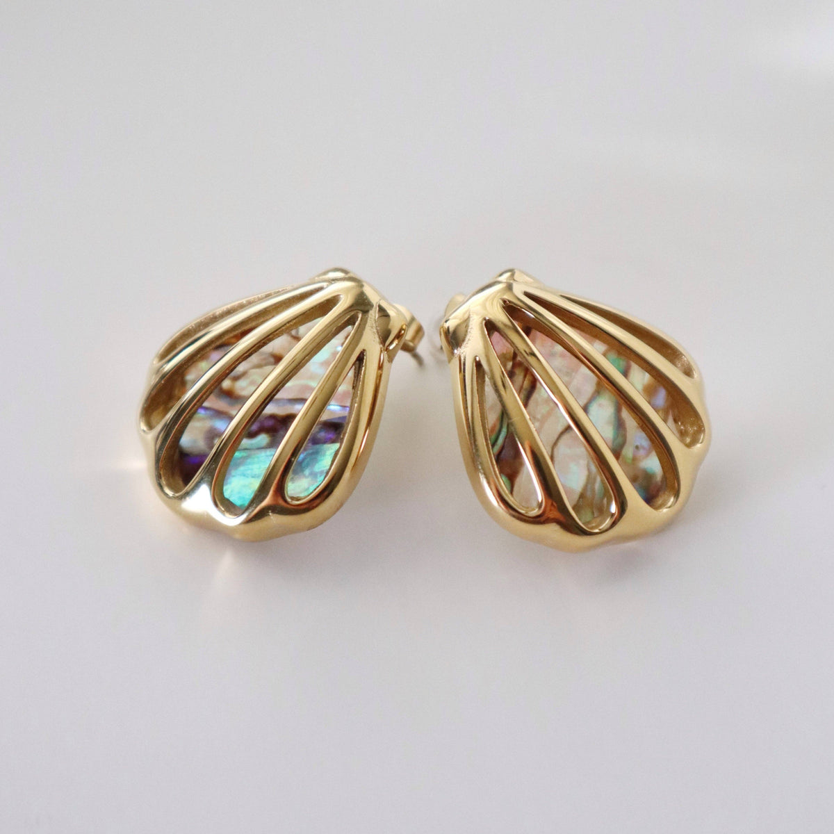 Aurora Seashell Earrings | Coastal Jewelry
