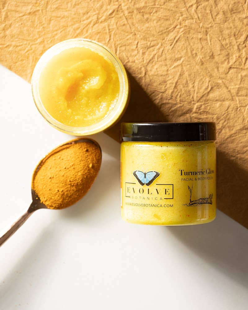 Turmeric Glow Facial Polish – Georgia Turmeric, Argan