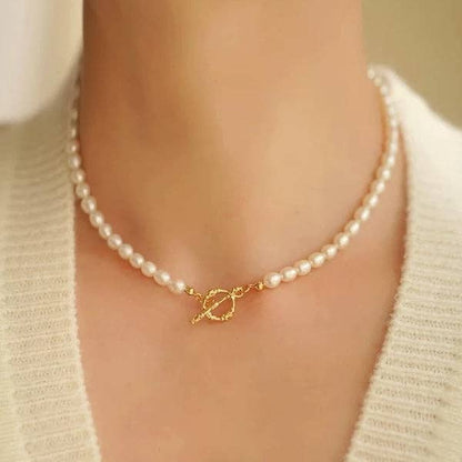 Timeless Pearl Bead Necklace