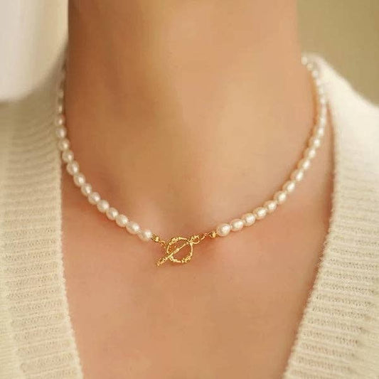 Timeless Pearl Bead Necklace