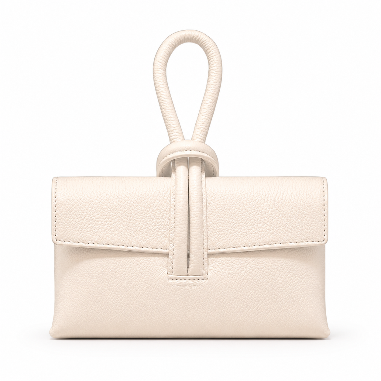 Genuine Italian Leather Wristlet Bag