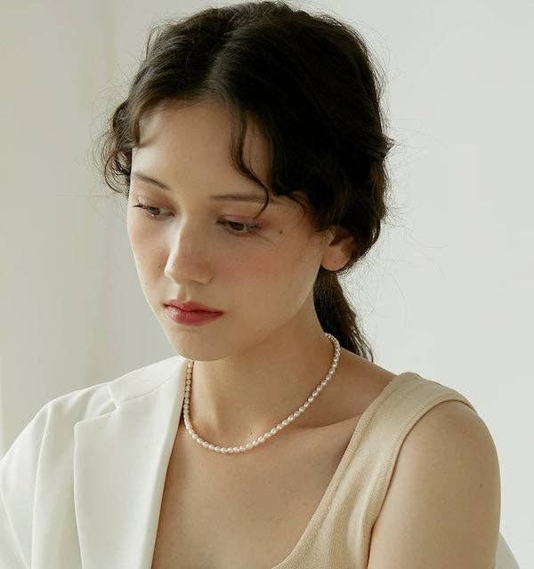 Timeless Pearl Bead Necklace