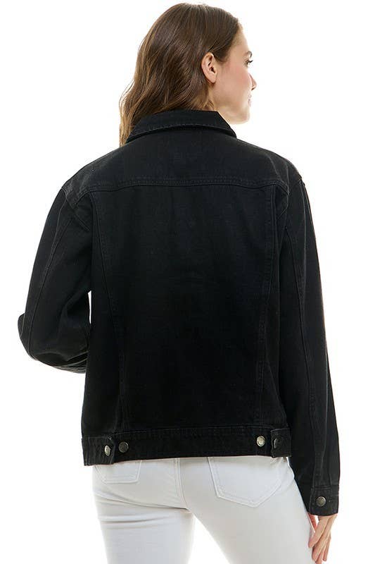 Cotton Casual Denim Boyfriend Jacket