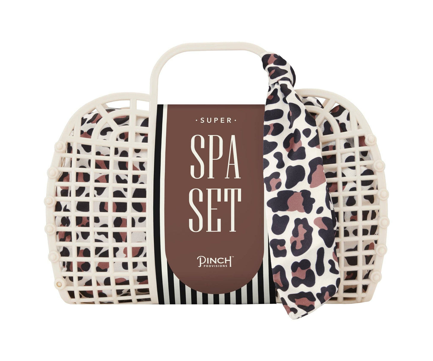 Pinch Provisions - Super Spa Set | Leopard, Self-Care, Mother's Day