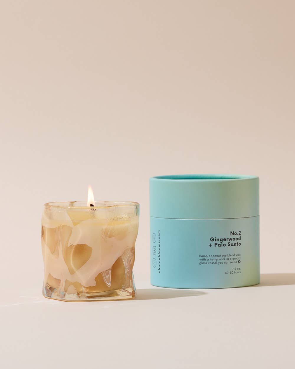 No. 2 Gingerwood + Palo Santo Candle