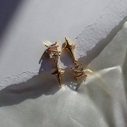 Starlight Dangle Earrings | Statement Earrings