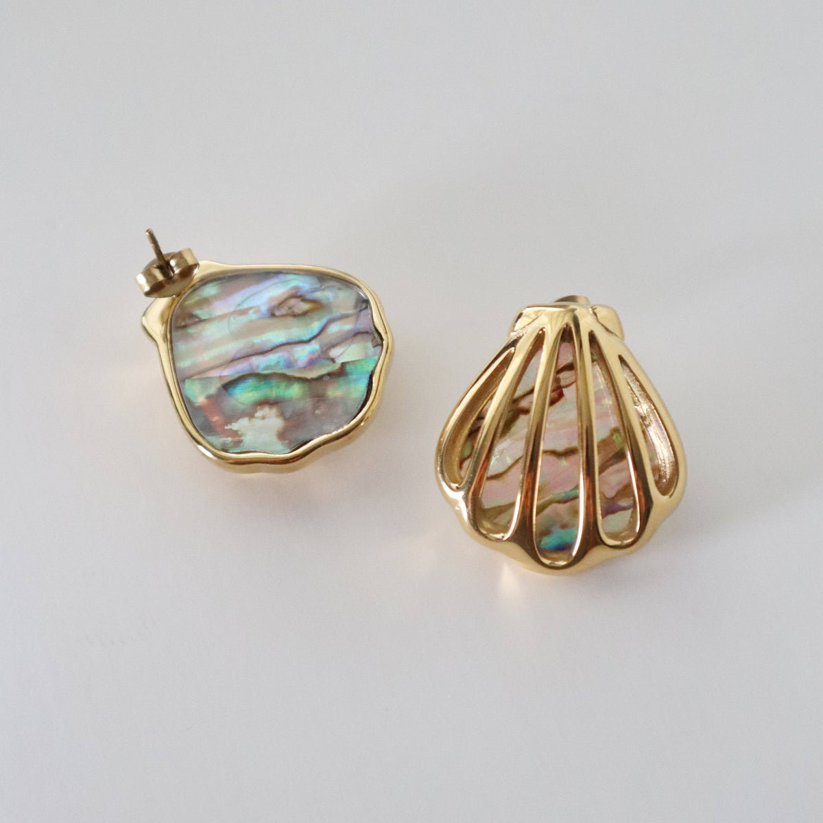 Aurora Seashell Earrings | Coastal Jewelry