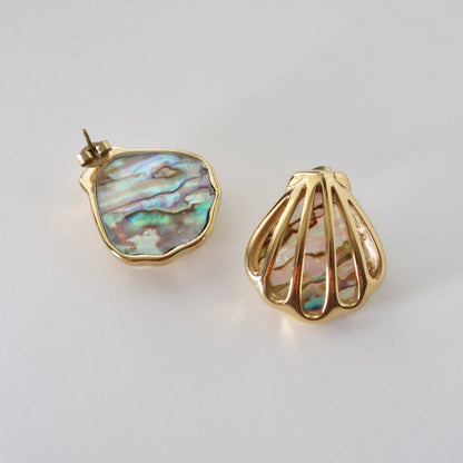 Aurora Seashell Earrings | Coastal Jewelry