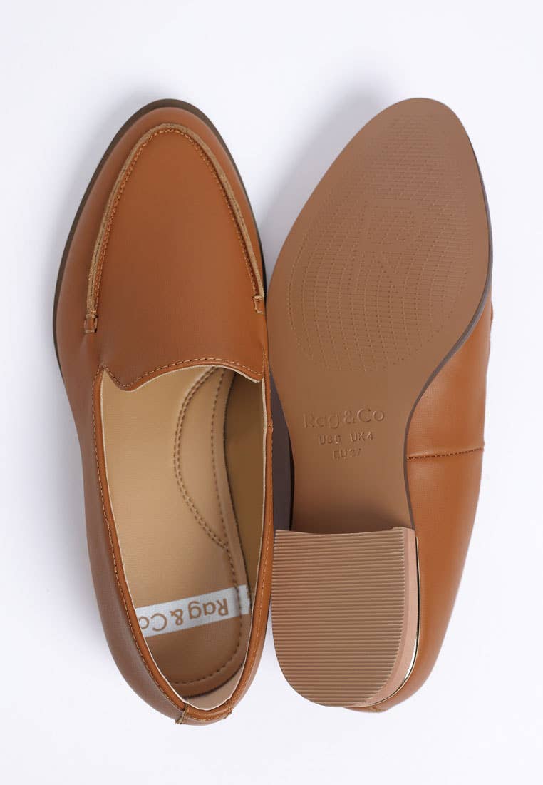Anna Suede Leather Loafers
