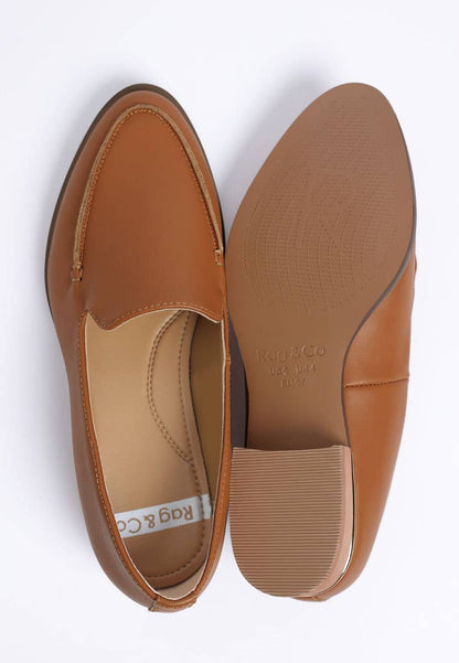 Anna Suede Leather Loafers
