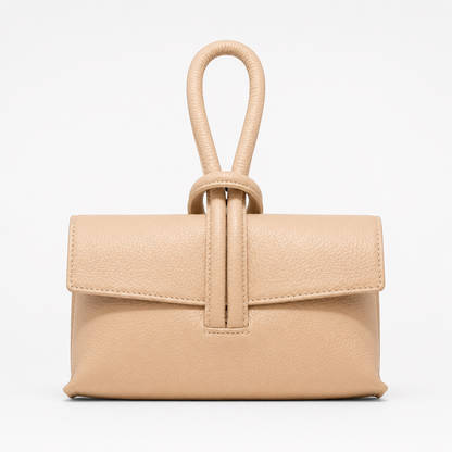 Genuine Italian Leather Wristlet Bag