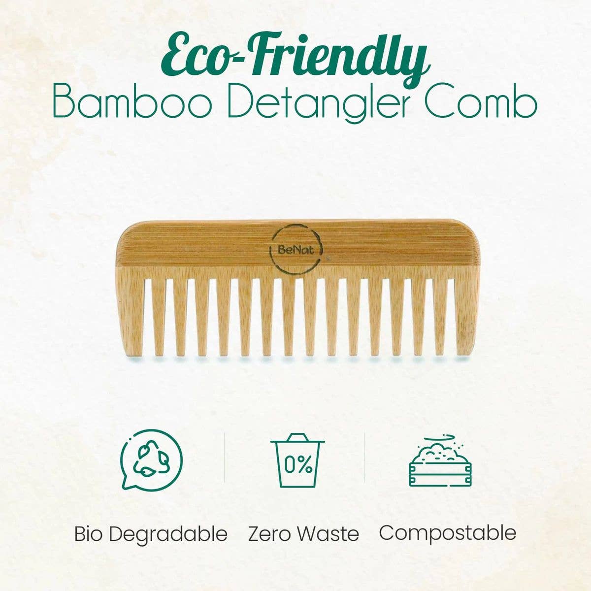 Choixe - All-Natural Bamboo Comb