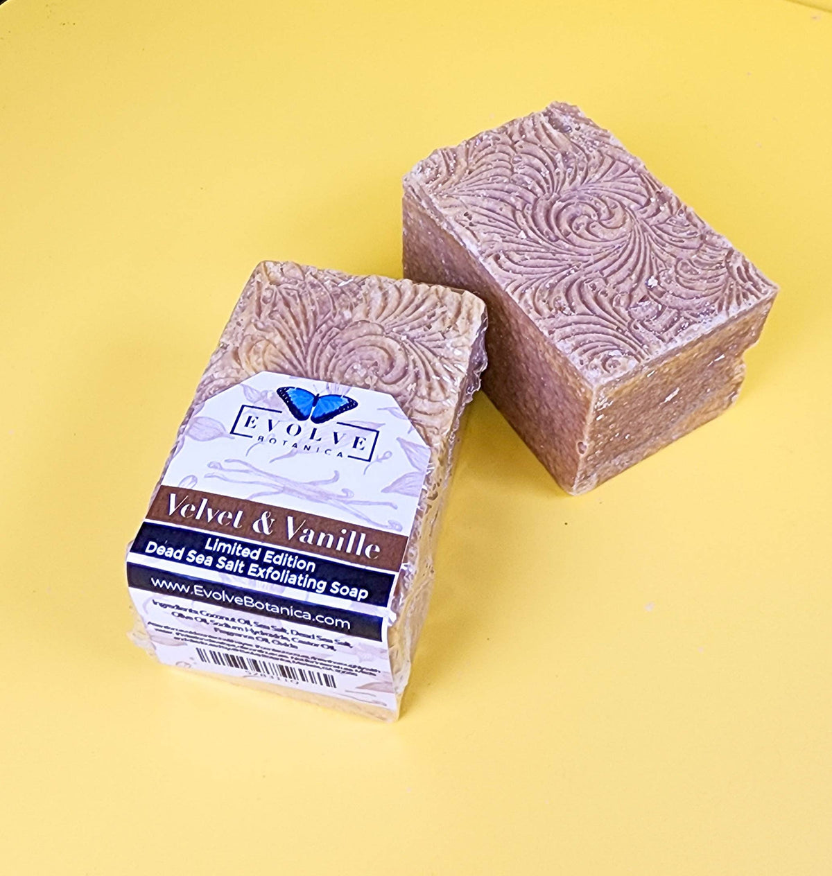 Velvet & Vanille Pink Salt Bar Soap – Cardamom, Lavender
