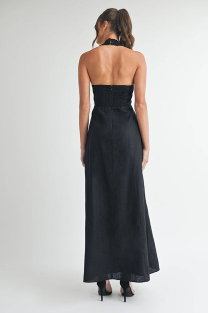 Linen Maxi Dress