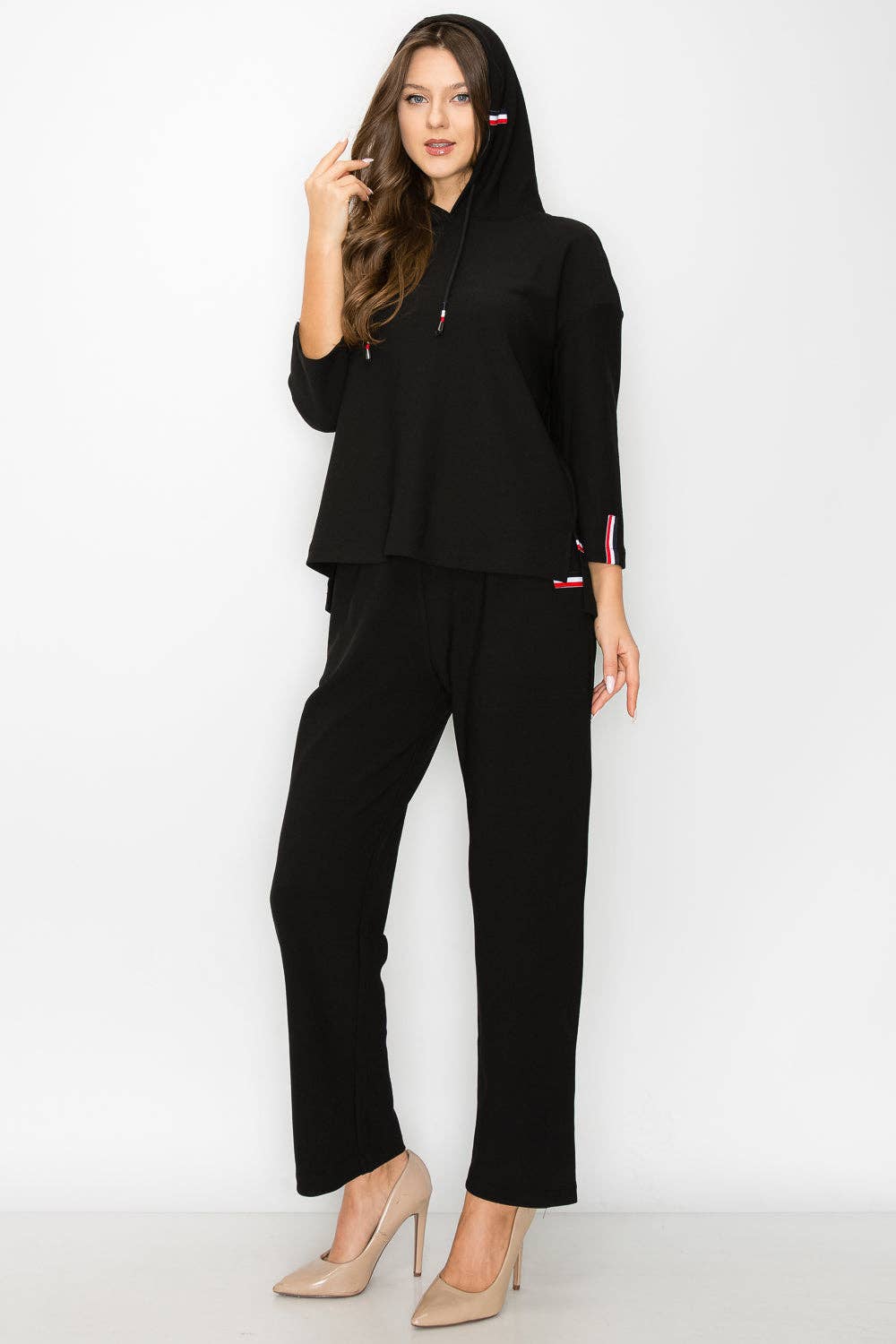 Karine Crepe Knit Pant