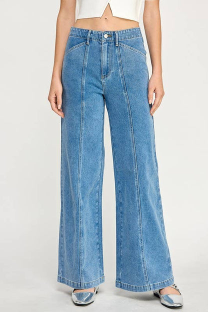 Power Denim Wide Legs Jeans