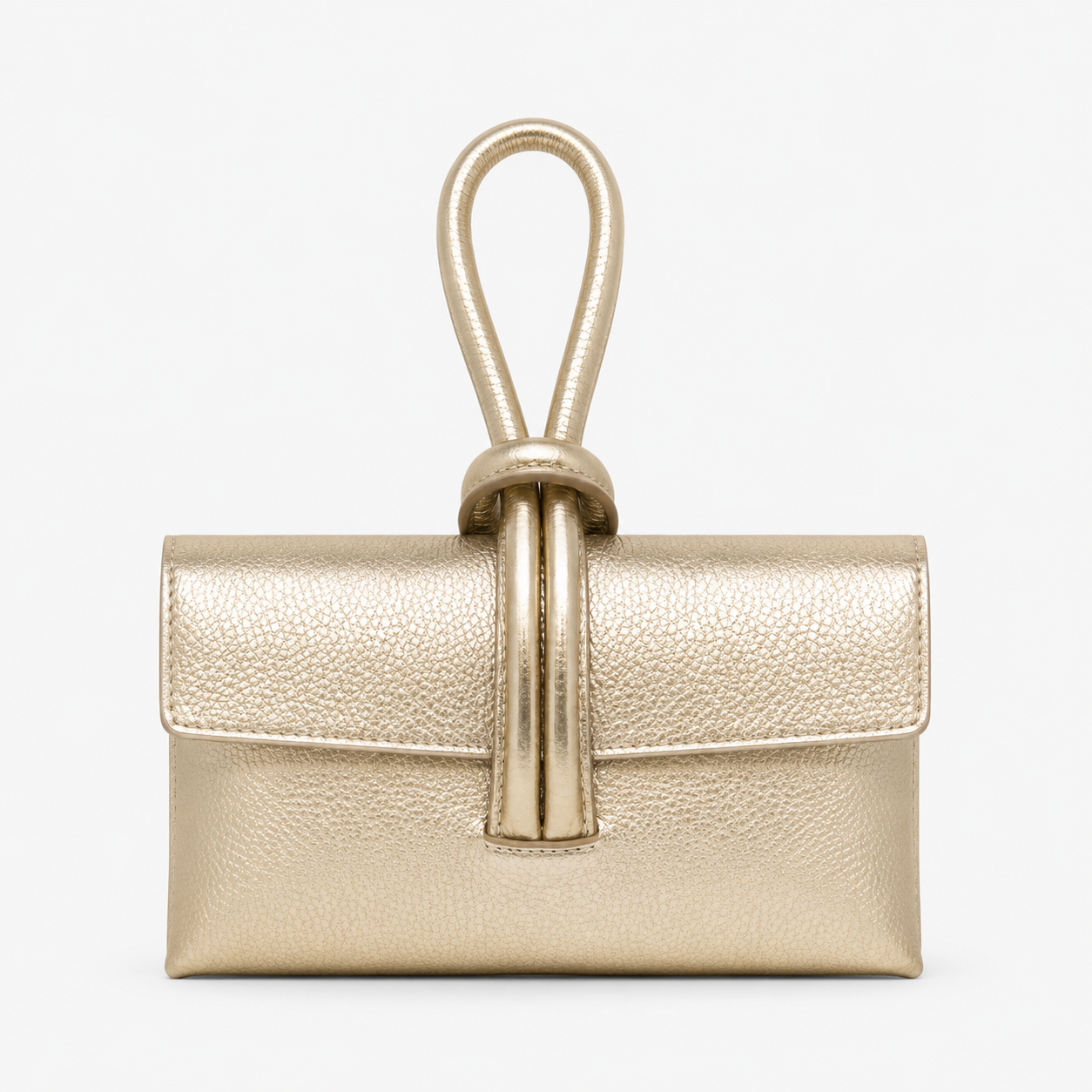 Genuine Italian Leather Wristlet Bag