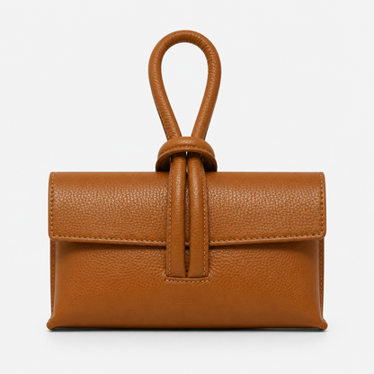 Genuine Italian Leather Wristlet Bag