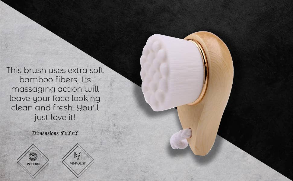 Choixe - Facial Brush with Bamboo Handle