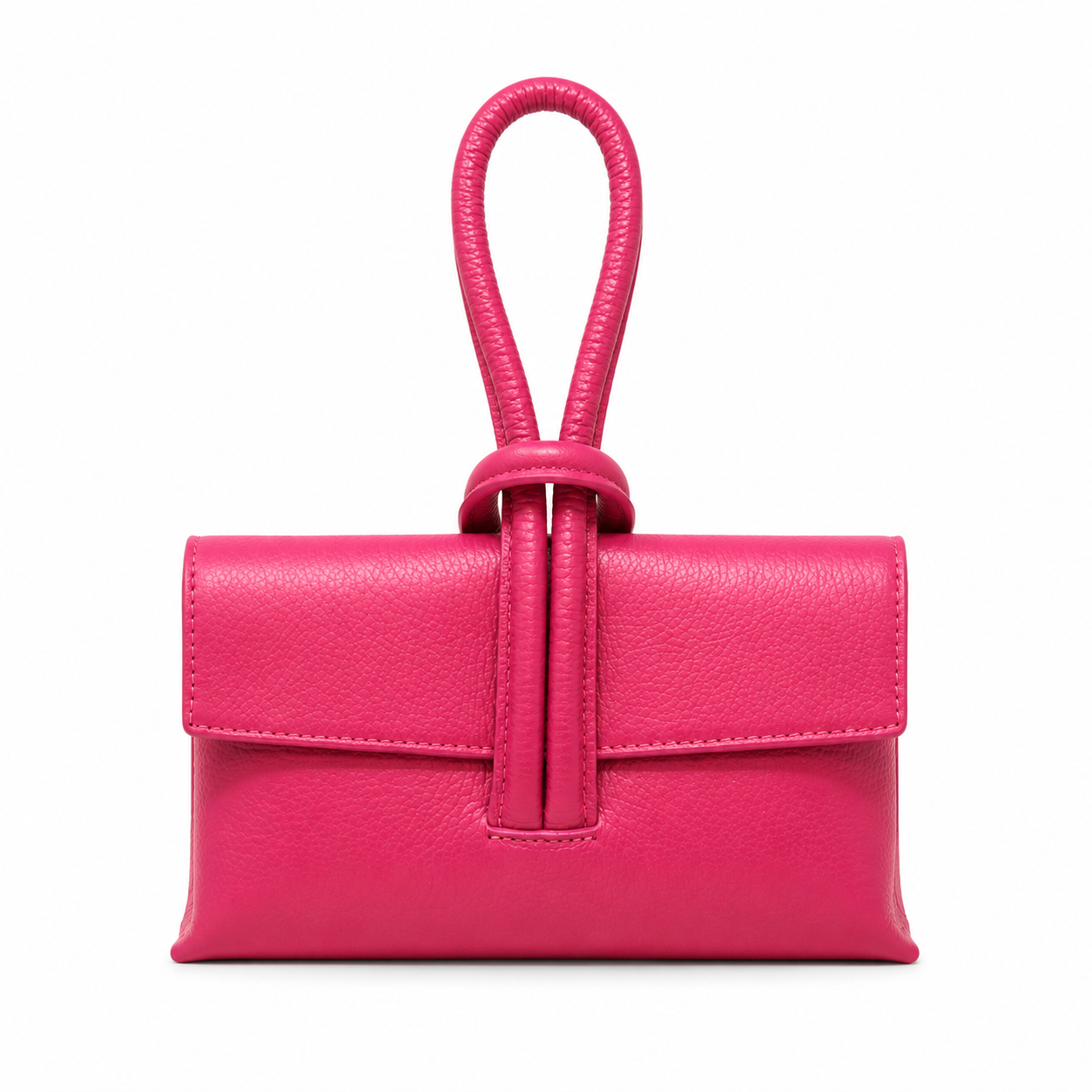 Genuine Italian Leather Wristlet Bag