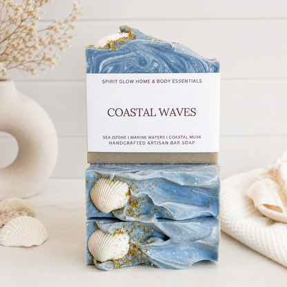 Coastal Waves Artisan Soap Bar