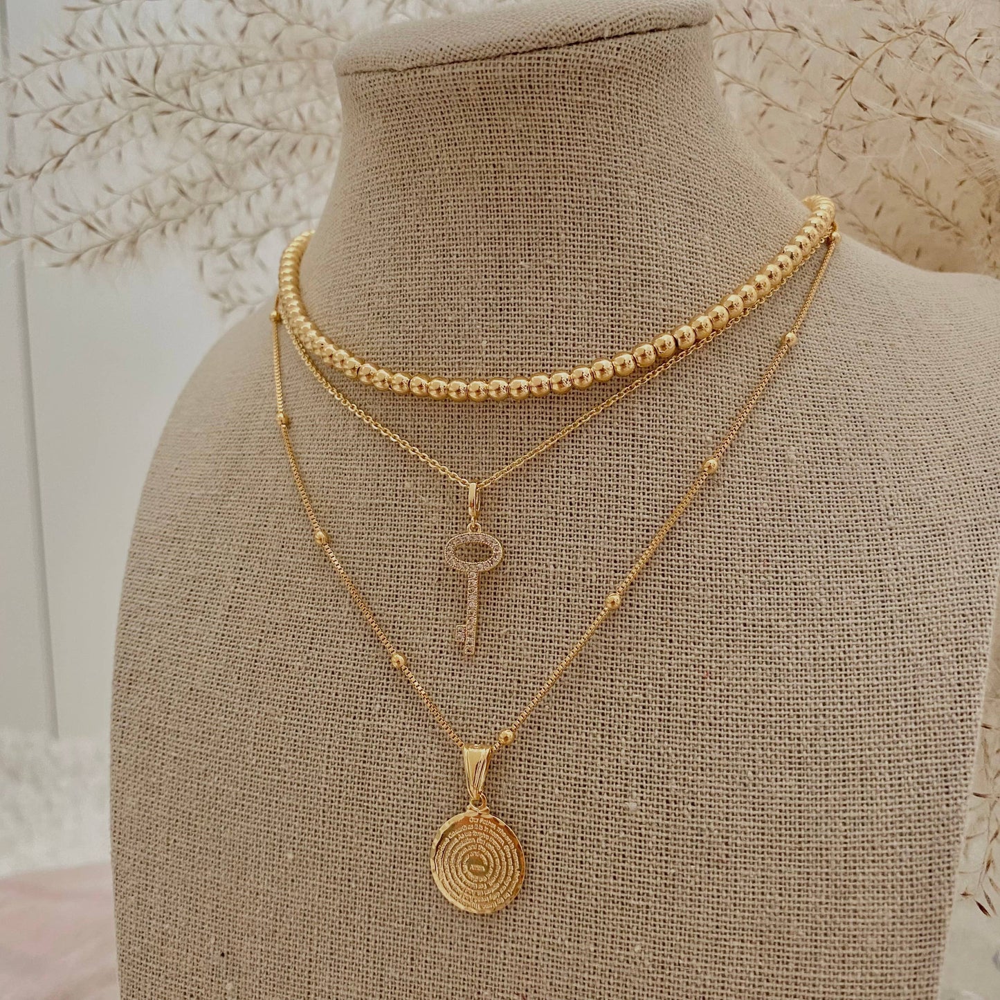 Key Charm Pendant