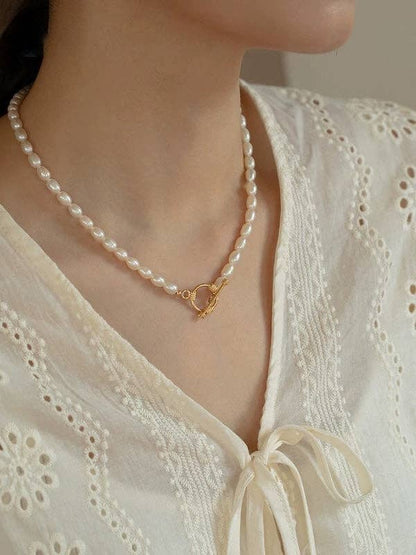 Timeless Pearl Bead Necklace
