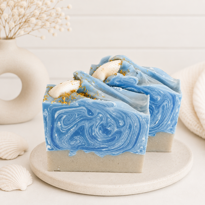 Coastal Waves Artisan Soap Bar