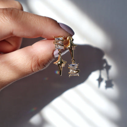 Starlight Dangle Earrings | Statement Earrings