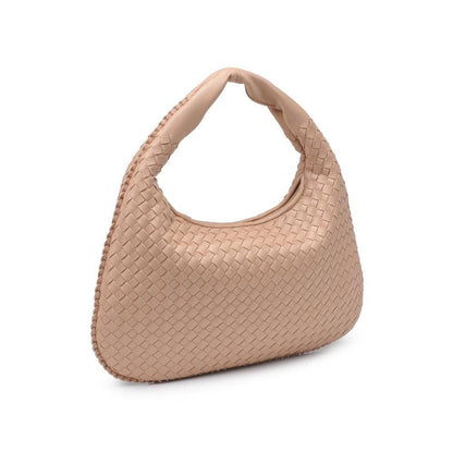 Adela Woven Hobo: Natural