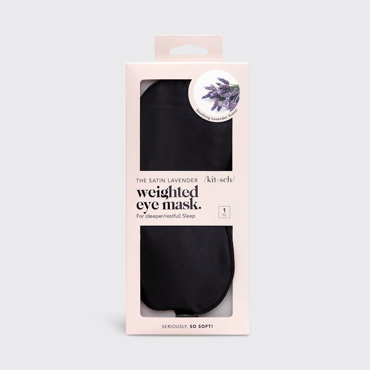 KITSCH - Lavender Scented Satin Weighted Eye Mask