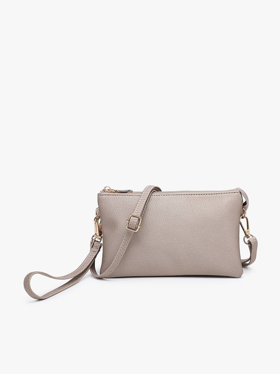 Riley Monogrammable 3 Compartment Crossbody/Wristlet