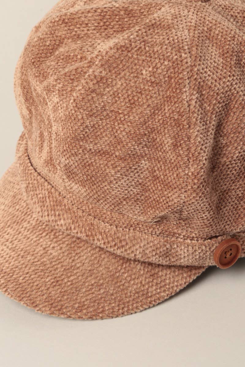 Women's Visor Baker Chenille Hat