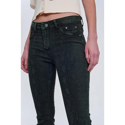 Khaki Super Skinny Pants