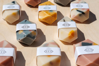 Terrazzo Inspired Mini Gem Soaps