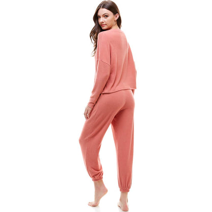 Knit Loungewear Set