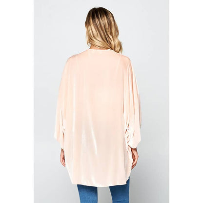 Velvet Kimono Cardigan