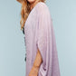 Lilac Open Front Cardigan
